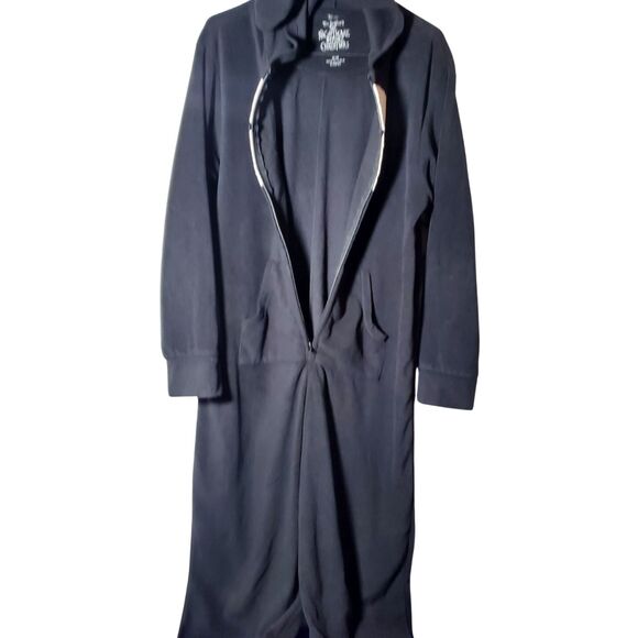 Nightmare Before Christmas Hooded Footed Pajama Medium Microfleece Disney - Picture 12 of 14